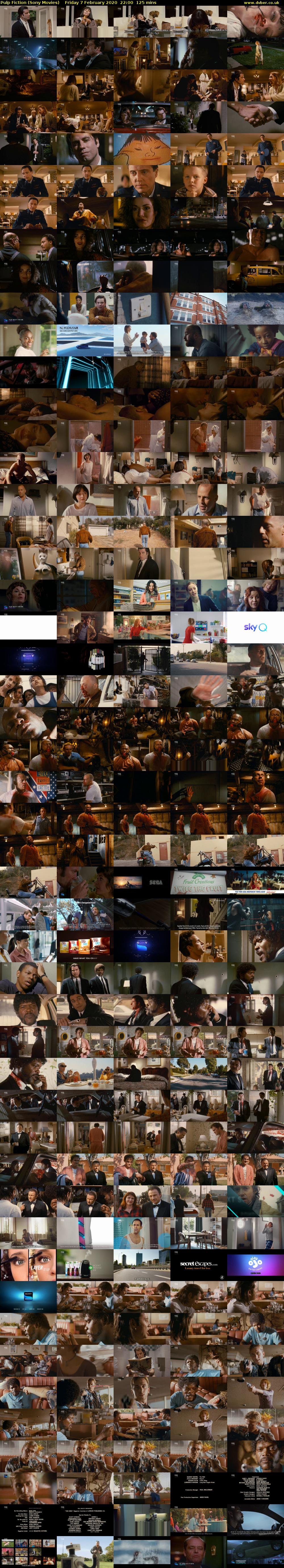 Pulp Fiction (Sony Movies) Friday 7 February 2020 22:00 - 00:05