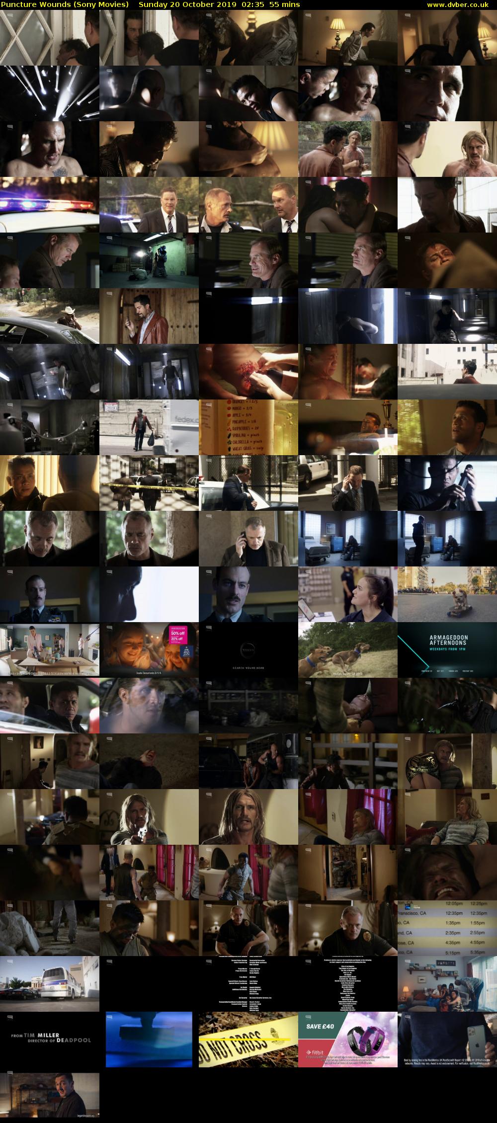 Puncture Wounds (Sony Movies) Sunday 20 October 2019 02:35 - 03:30