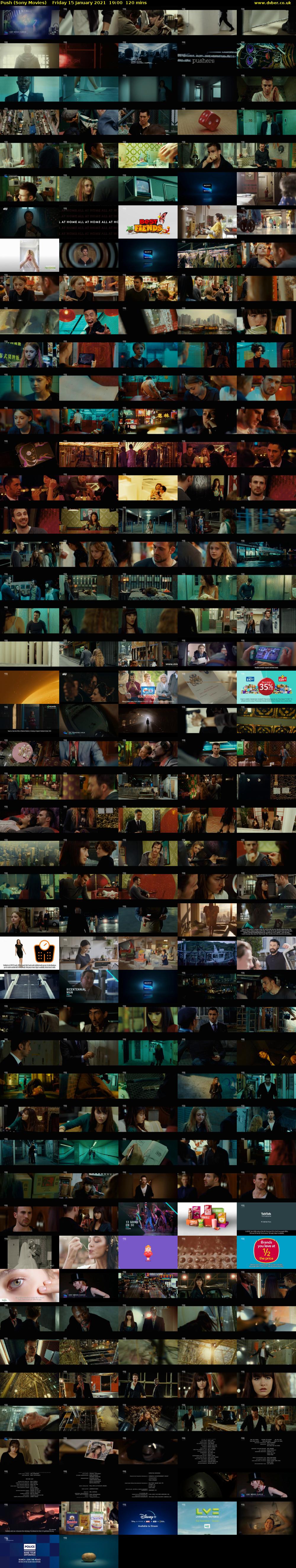 Push (Sony Movies) Friday 15 January 2021 19:00 - 21:00