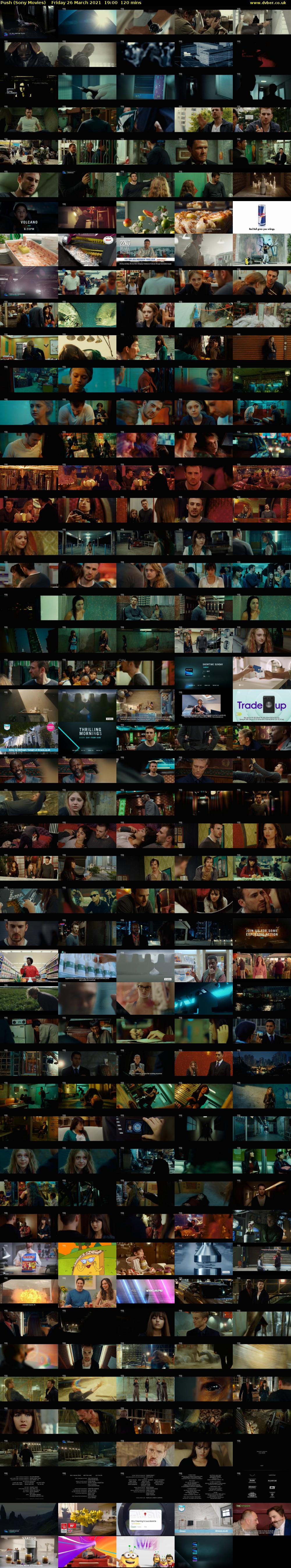 Push (Sony Movies) Friday 26 March 2021 19:00 - 21:00