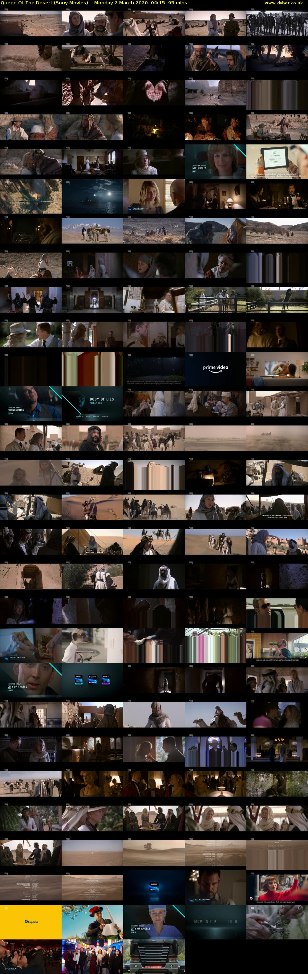 Queen Of The Desert (Sony Movies) Monday 2 March 2020 04:15 - 05:50