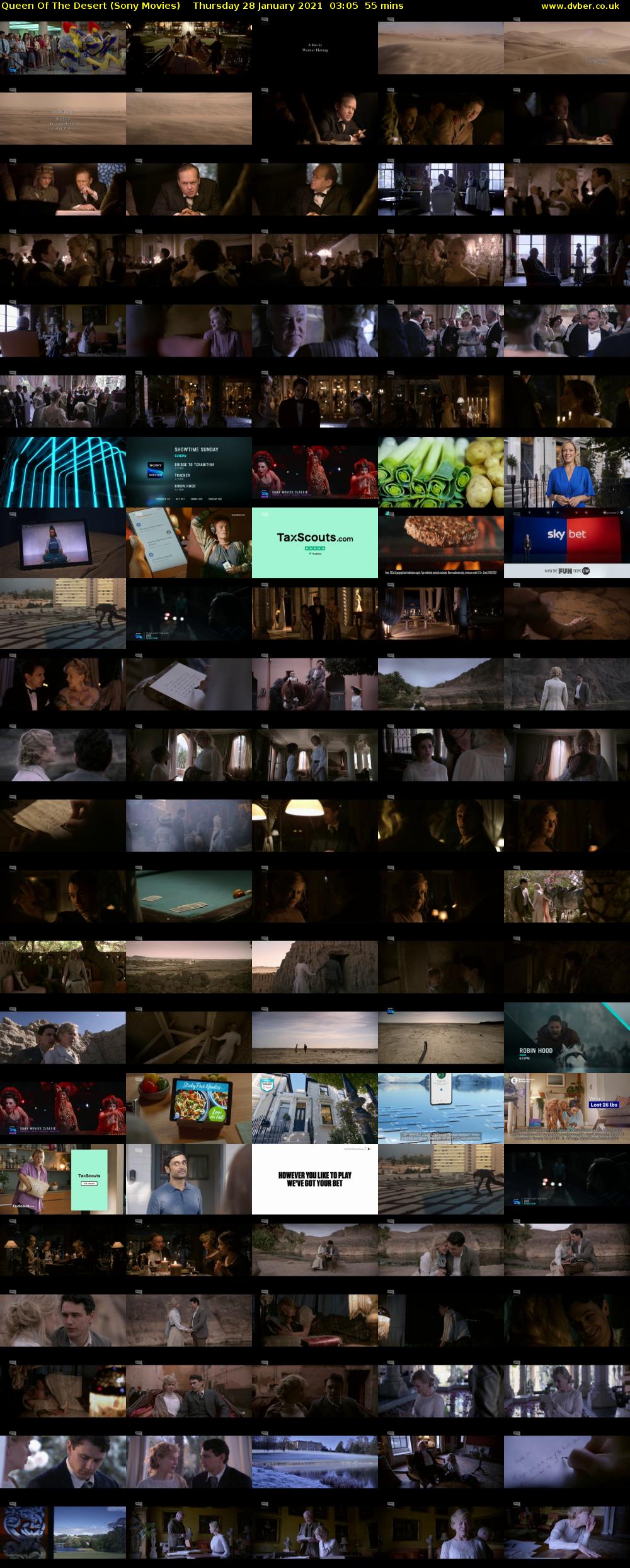 Queen Of The Desert (Sony Movies) Thursday 28 January 2021 03:05 - 04:00