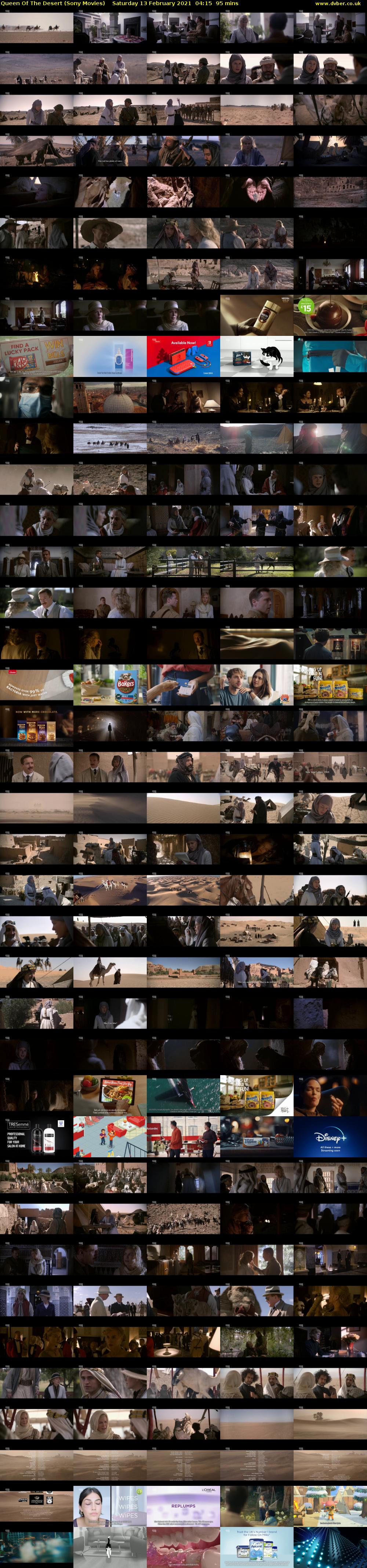 Queen Of The Desert (Sony Movies) Saturday 13 February 2021 04:15 - 05:50