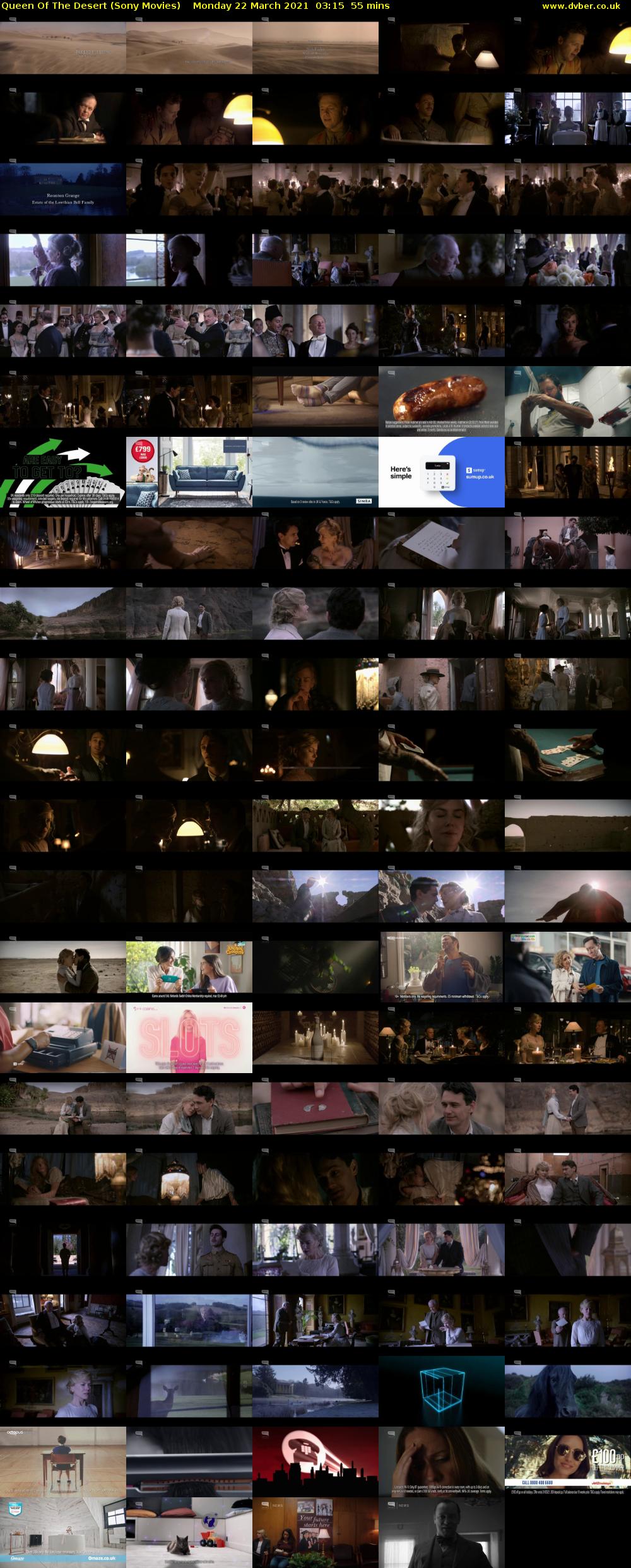 Queen Of The Desert (Sony Movies) Monday 22 March 2021 03:15 - 04:10