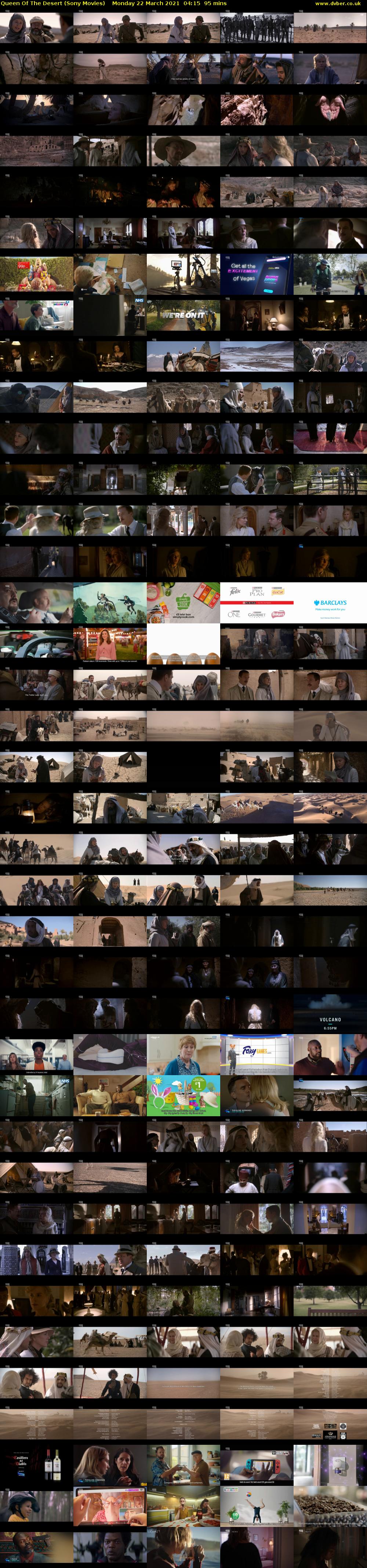 Queen Of The Desert (Sony Movies) Monday 22 March 2021 04:15 - 05:50