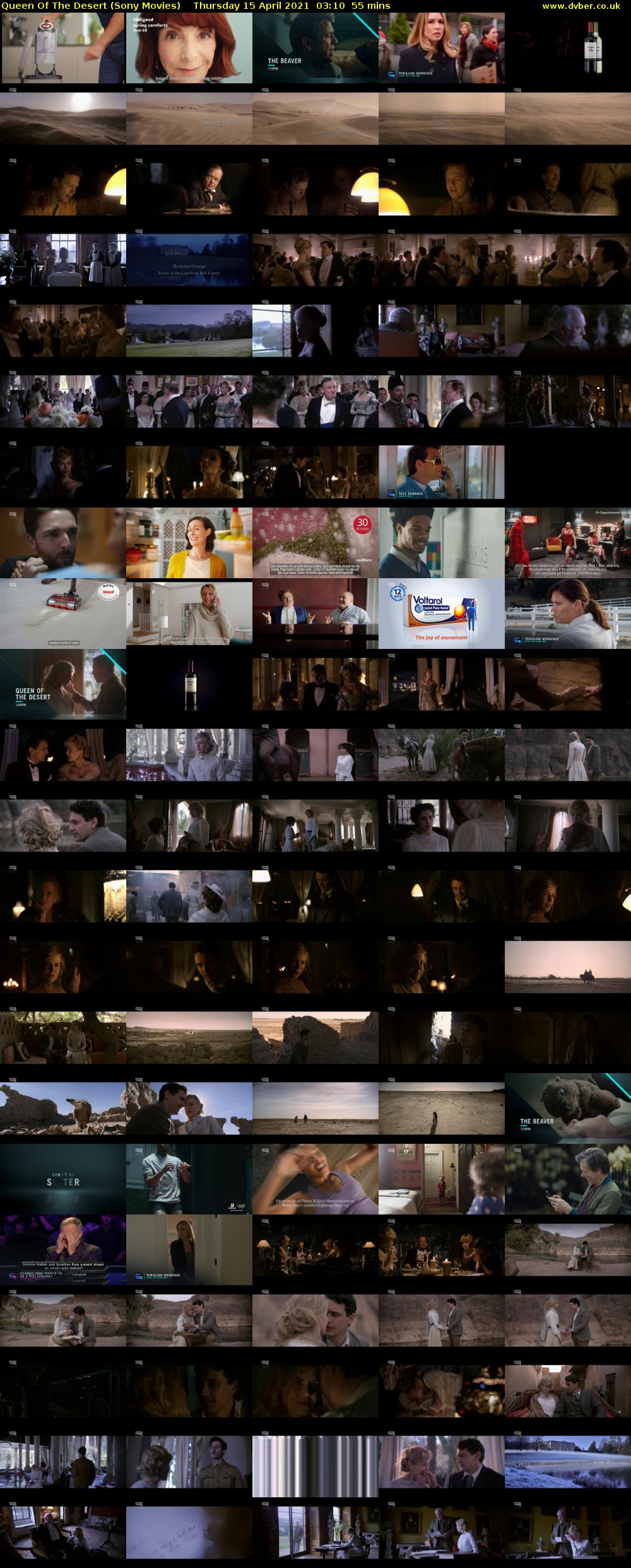 Queen Of The Desert (Sony Movies) Thursday 15 April 2021 03:10 - 04:05