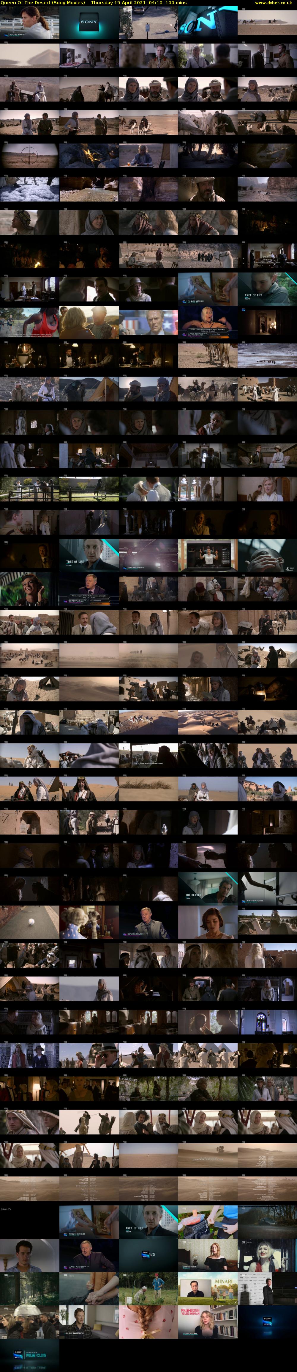 Queen Of The Desert (Sony Movies) Thursday 15 April 2021 04:10 - 05:50