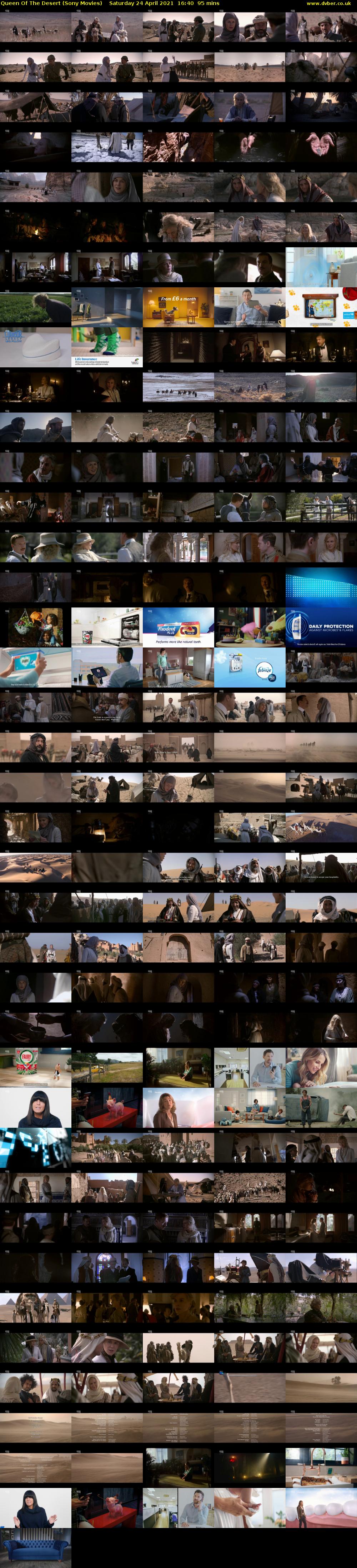 Queen Of The Desert (Sony Movies) Saturday 24 April 2021 16:40 - 18:15