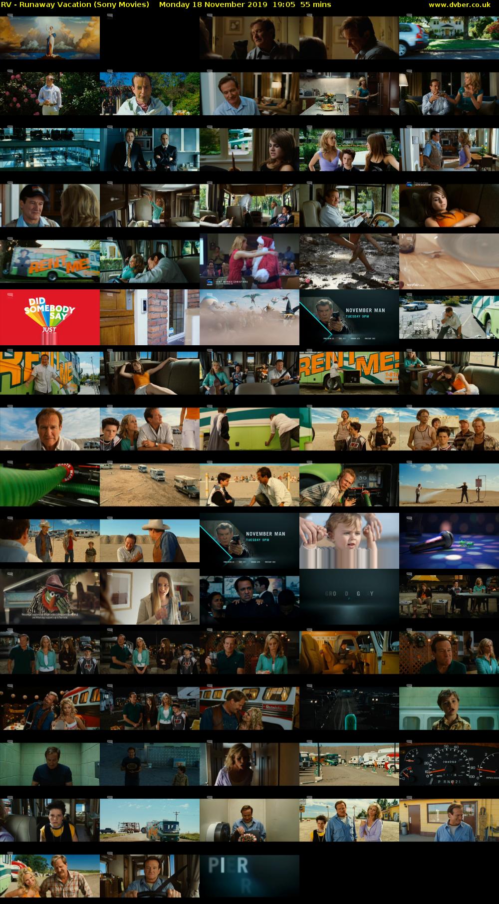 RV - Runaway Vacation (Sony Movies) Monday 18 November 2019 19:05 - 20:00