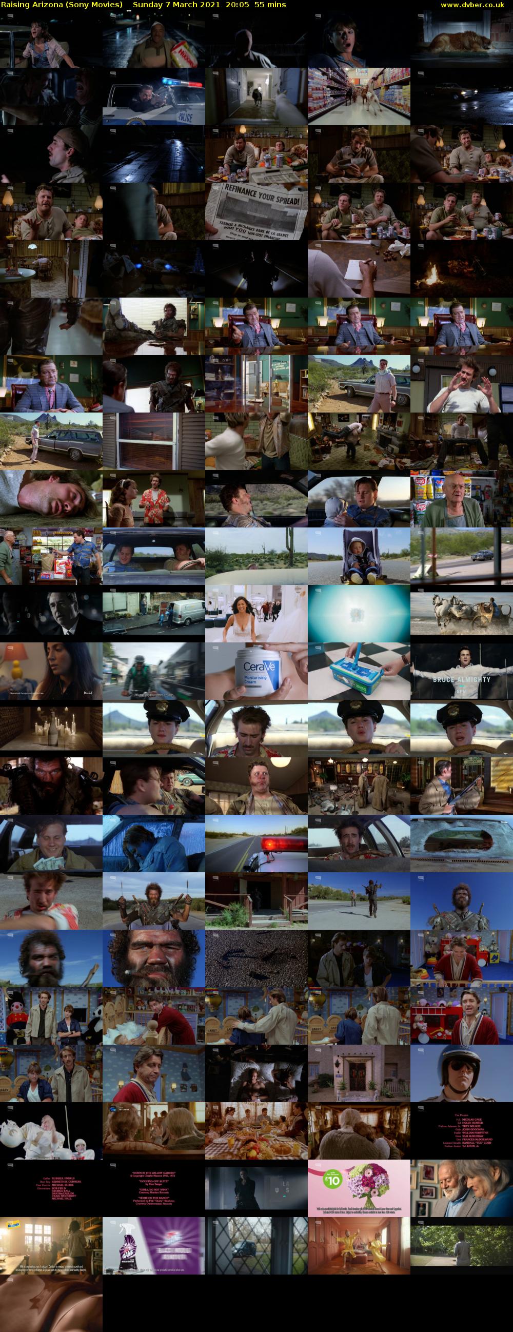 Raising Arizona (Sony Movies) Sunday 7 March 2021 20:05 - 21:00