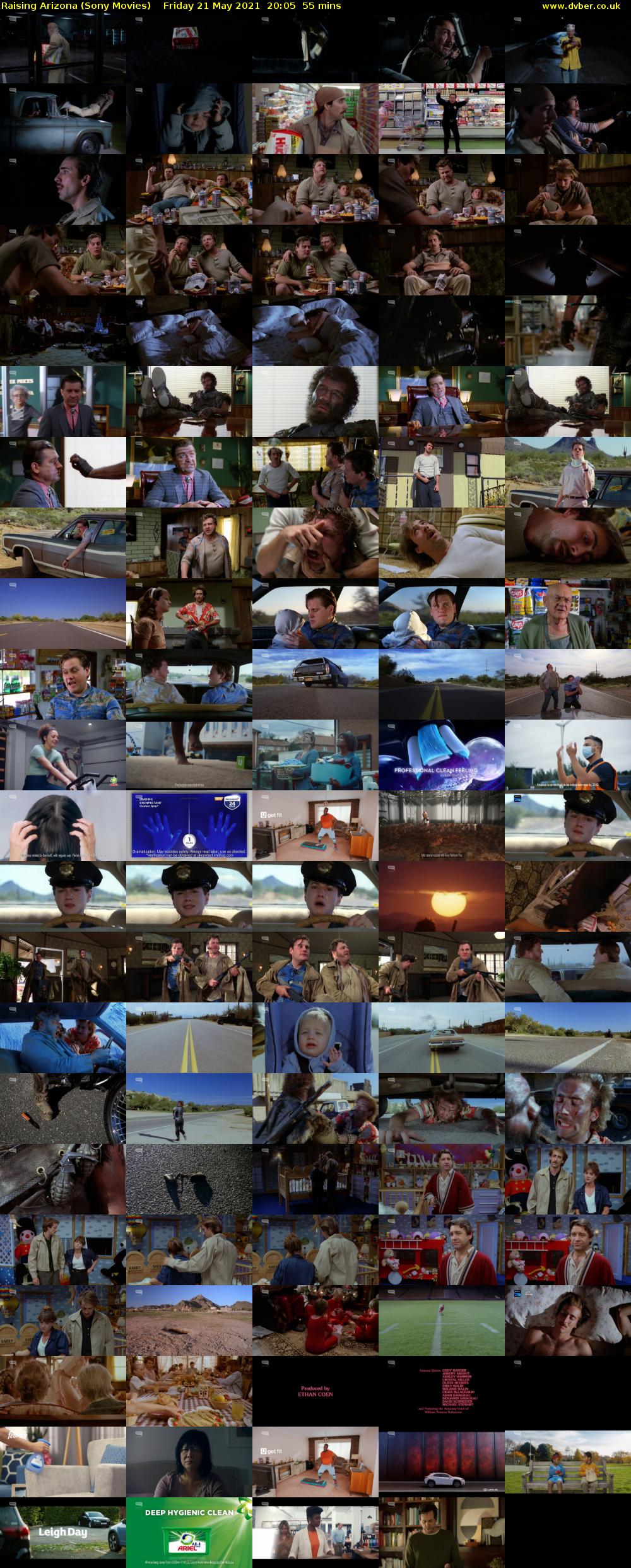 Raising Arizona (Sony Movies) Friday 21 May 2021 20:05 - 21:00