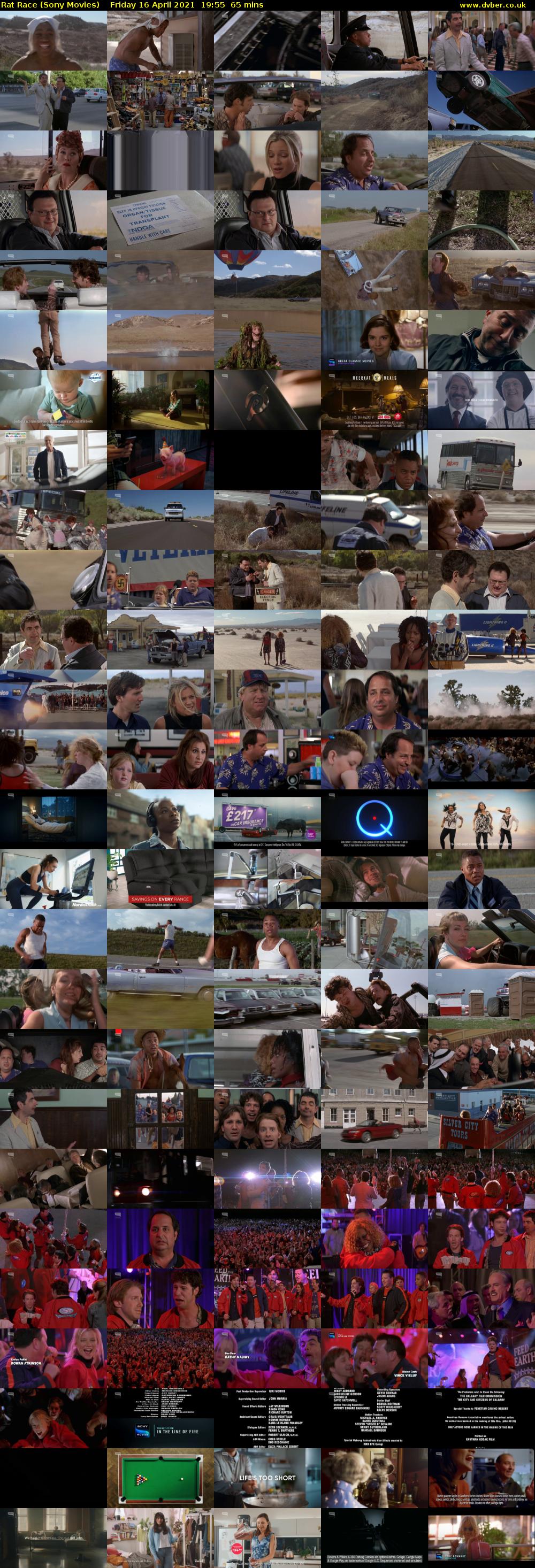 Rat Race (Sony Movies) Friday 16 April 2021 19:55 - 21:00
