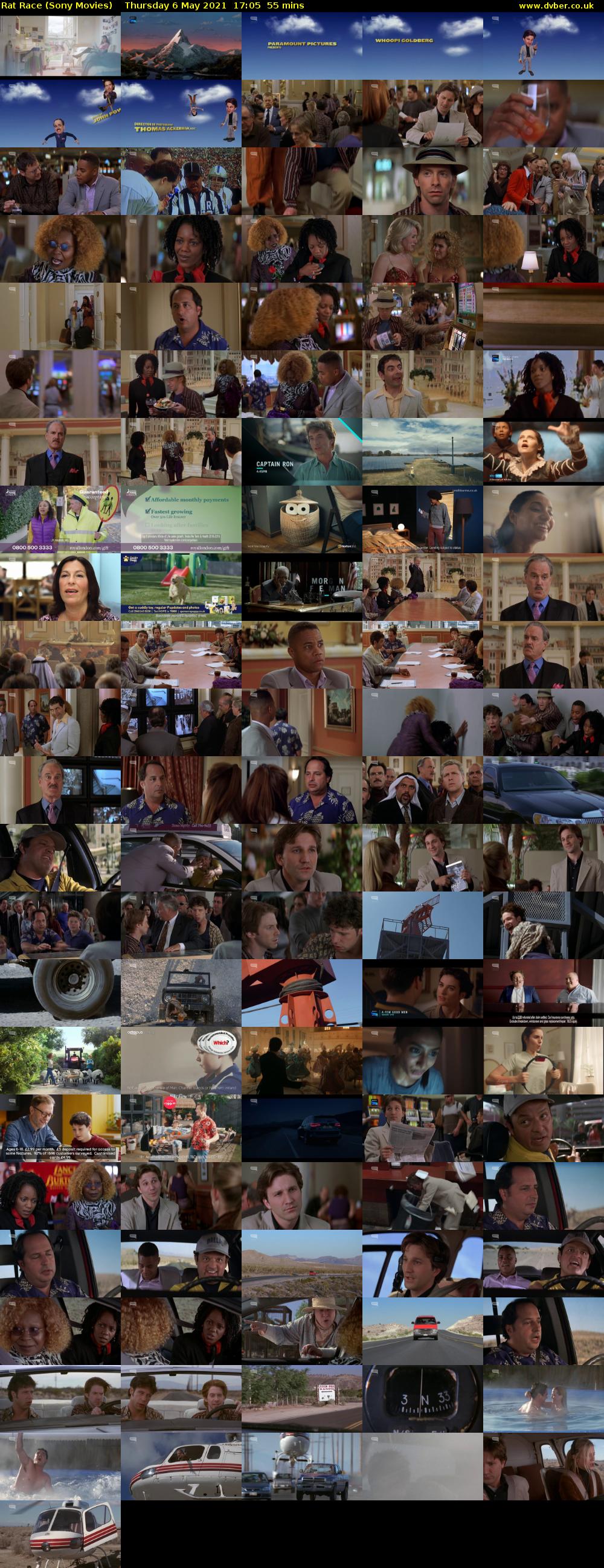 Rat Race (Sony Movies) Thursday 6 May 2021 17:05 - 18:00