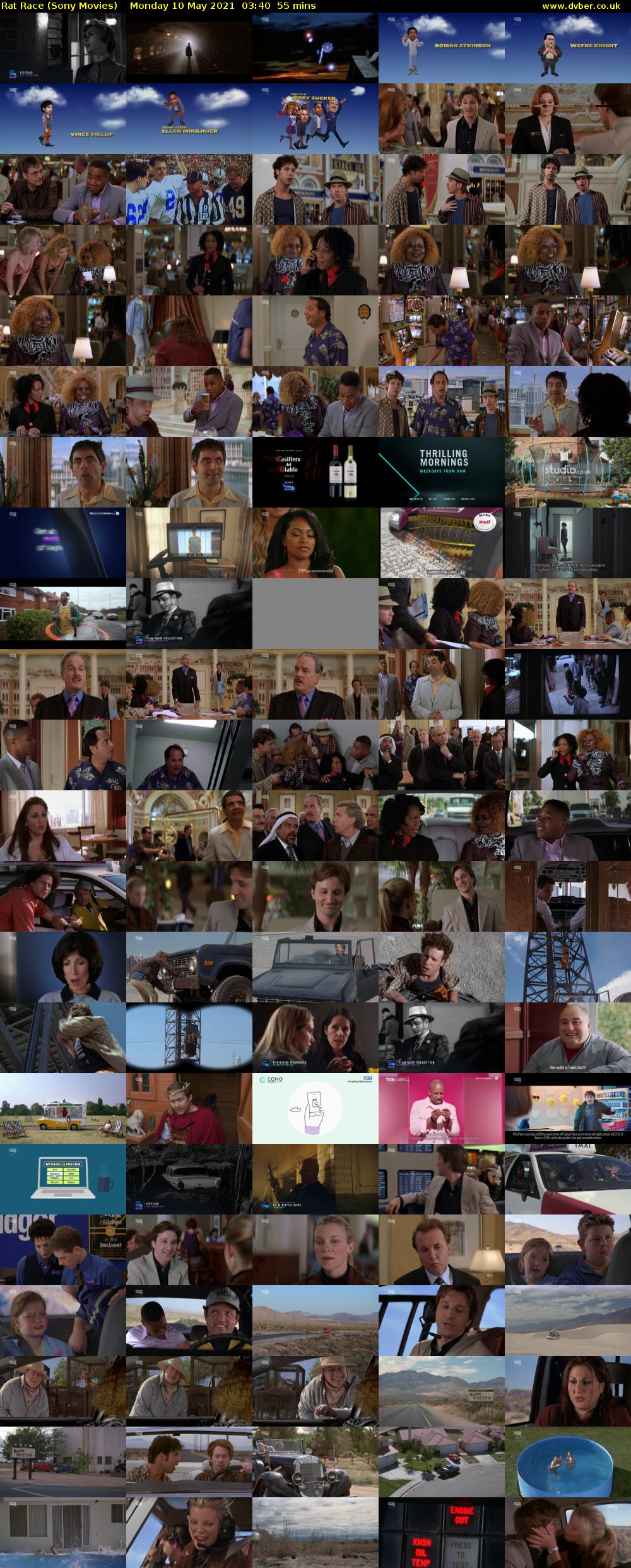 Rat Race (Sony Movies) Monday 10 May 2021 03:40 - 04:35