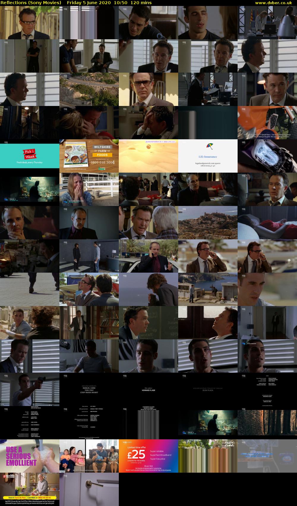 Reflections (Sony Movies) Friday 5 June 2020 10:50 - 12:50