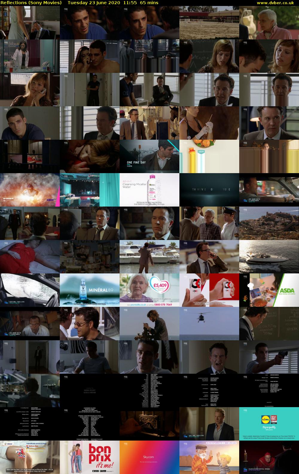 Reflections (Sony Movies) Tuesday 23 June 2020 11:55 - 13:00
