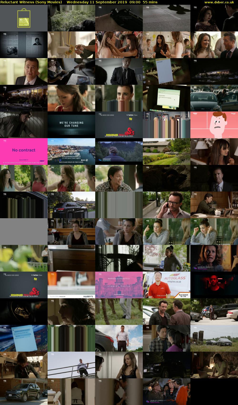 Reluctant Witness (Sony Movies) Wednesday 11 September 2019 09:00 - 09:55