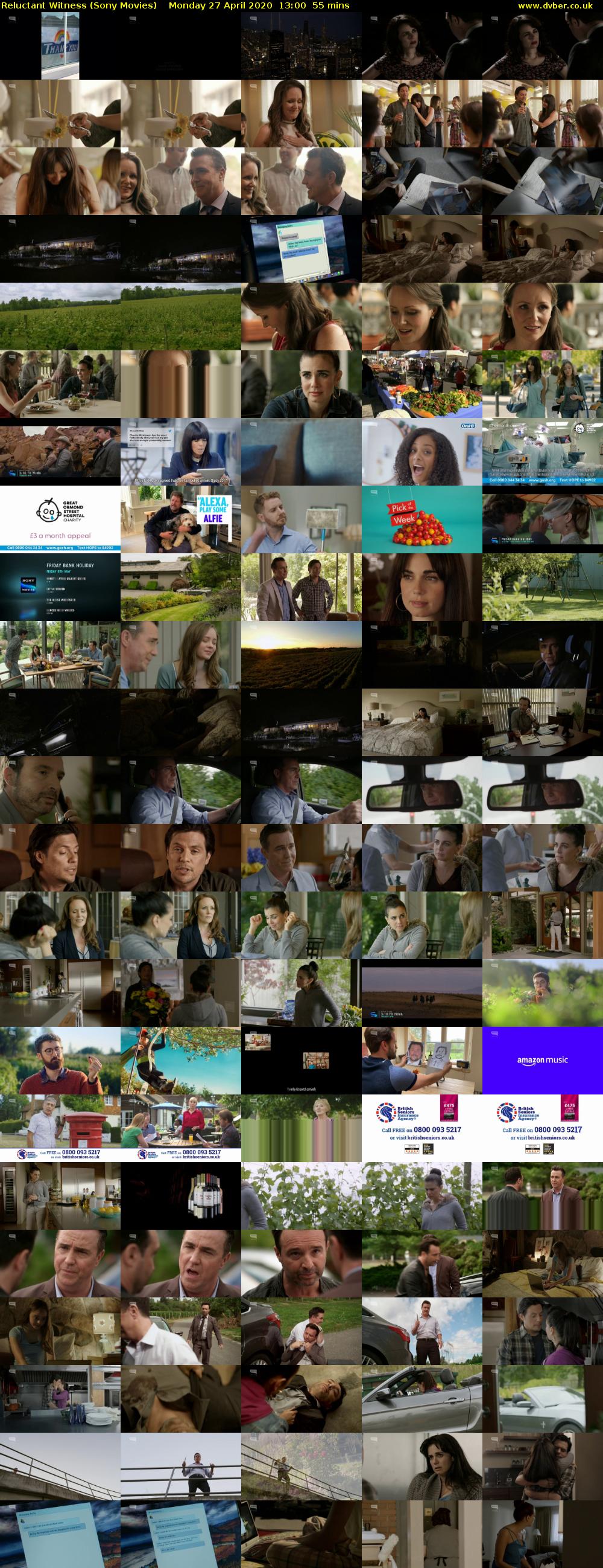 Reluctant Witness (Sony Movies) Monday 27 April 2020 13:00 - 13:55