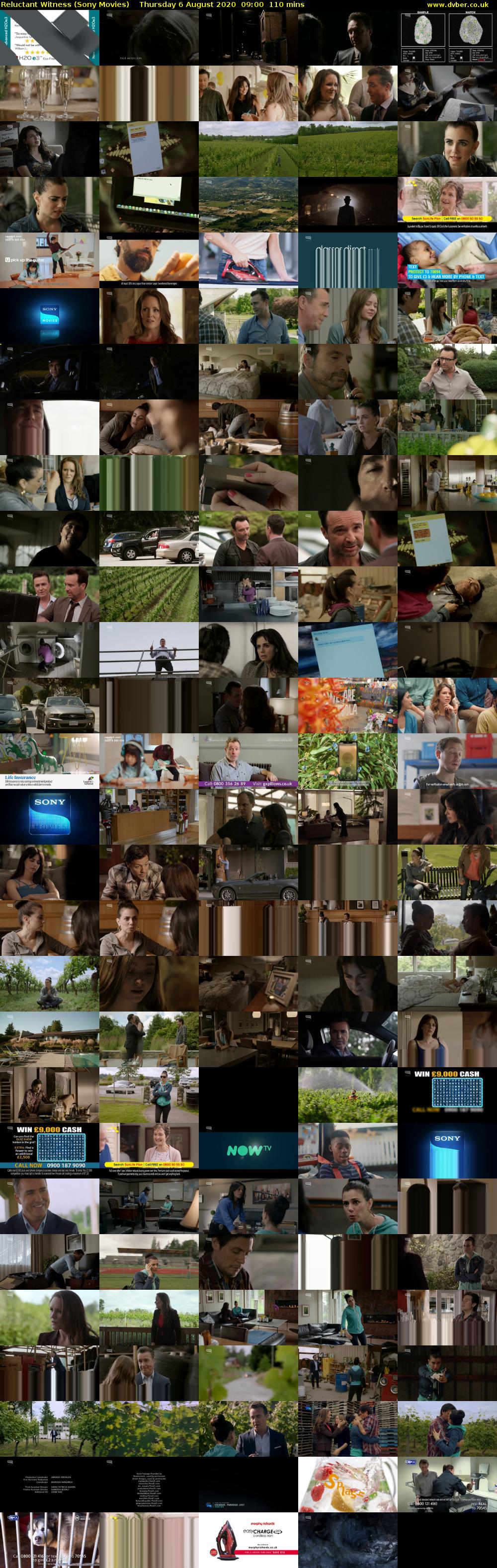 Reluctant Witness (Sony Movies) Thursday 6 August 2020 09:00 - 10:50