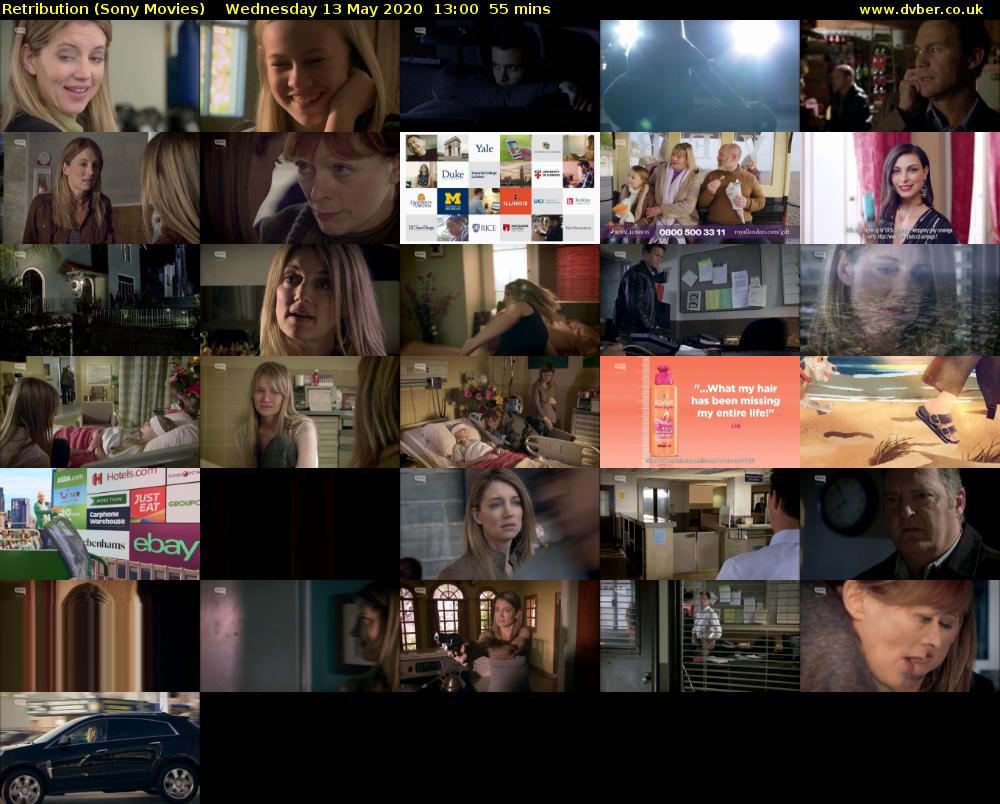 Retribution (Sony Movies) Wednesday 13 May 2020 13:00 - 13:55