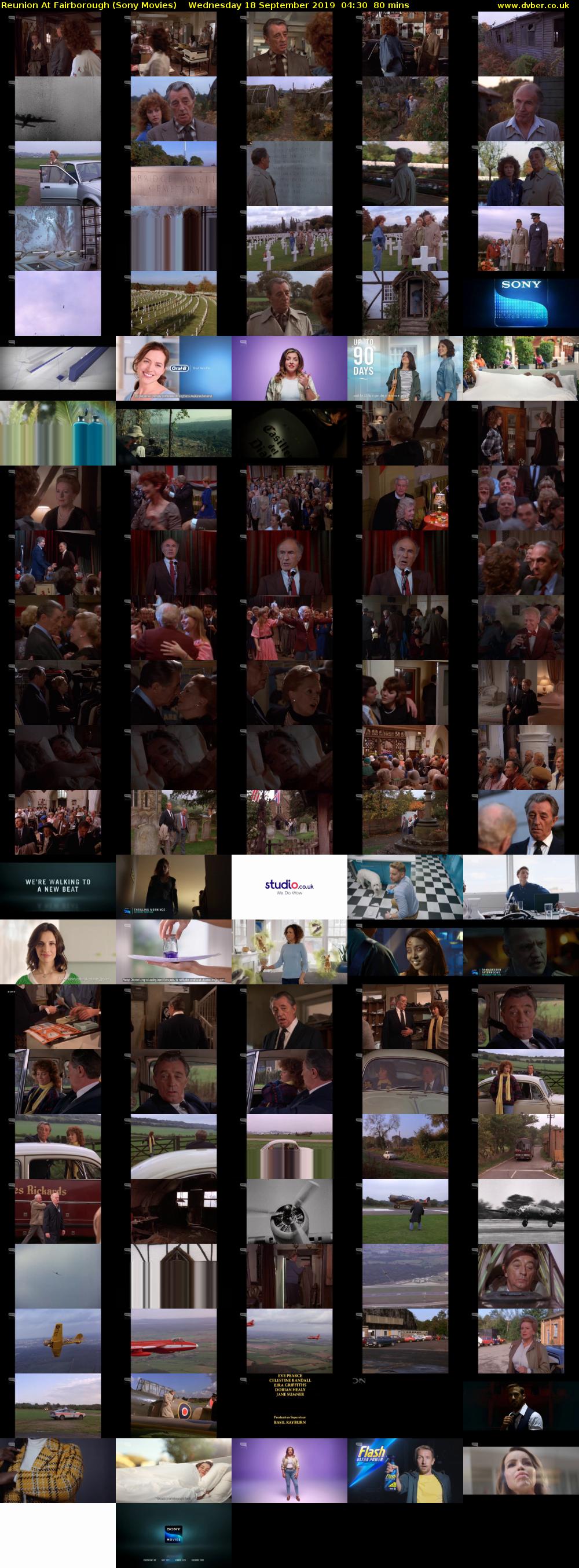 Reunion At Fairborough (Sony Movies) Wednesday 18 September 2019 04:30 - 05:50