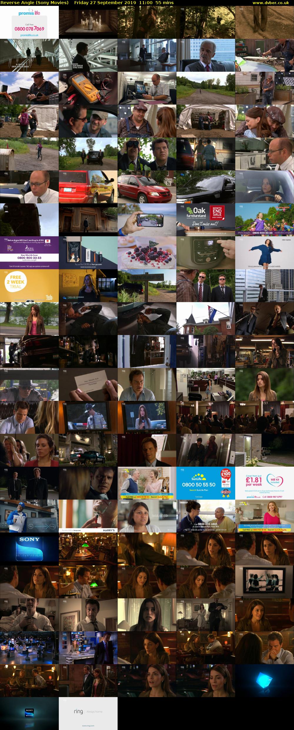 Reverse Angle (Sony Movies) Friday 27 September 2019 11:00 - 11:55