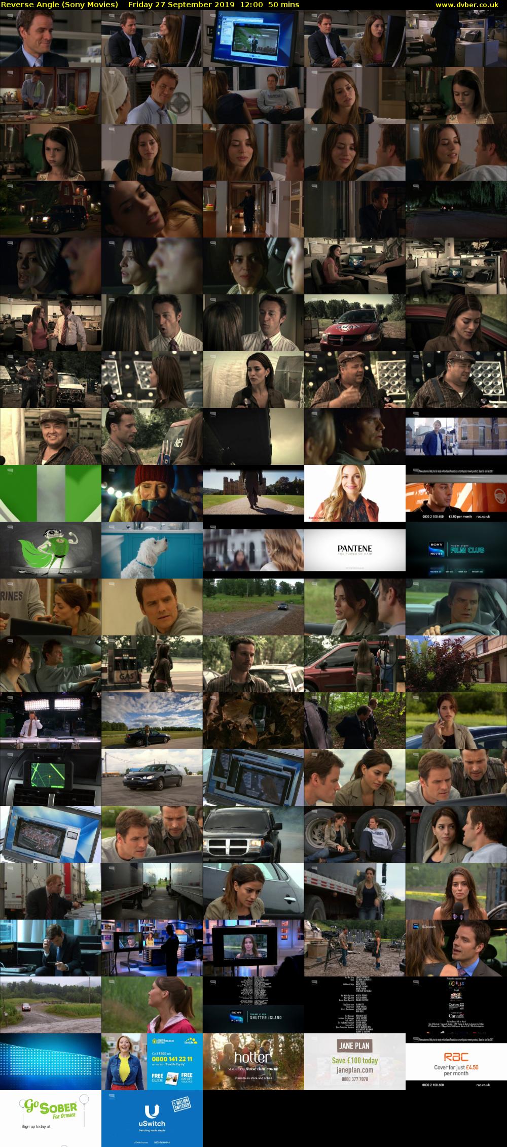 Reverse Angle (Sony Movies) Friday 27 September 2019 12:00 - 12:50