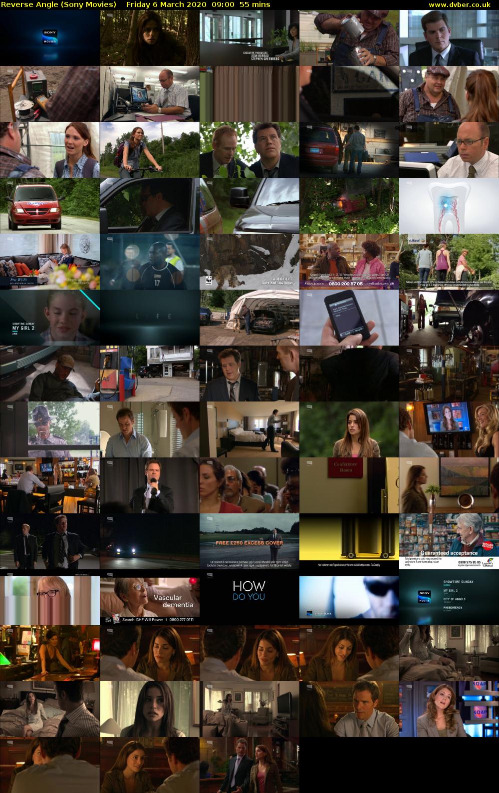 Reverse Angle (Sony Movies) Friday 6 March 2020 09:00 - 09:55