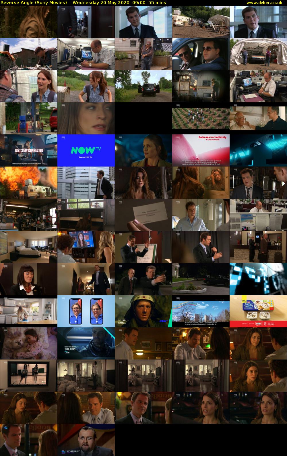 Reverse Angle (Sony Movies) Wednesday 20 May 2020 09:00 - 09:55