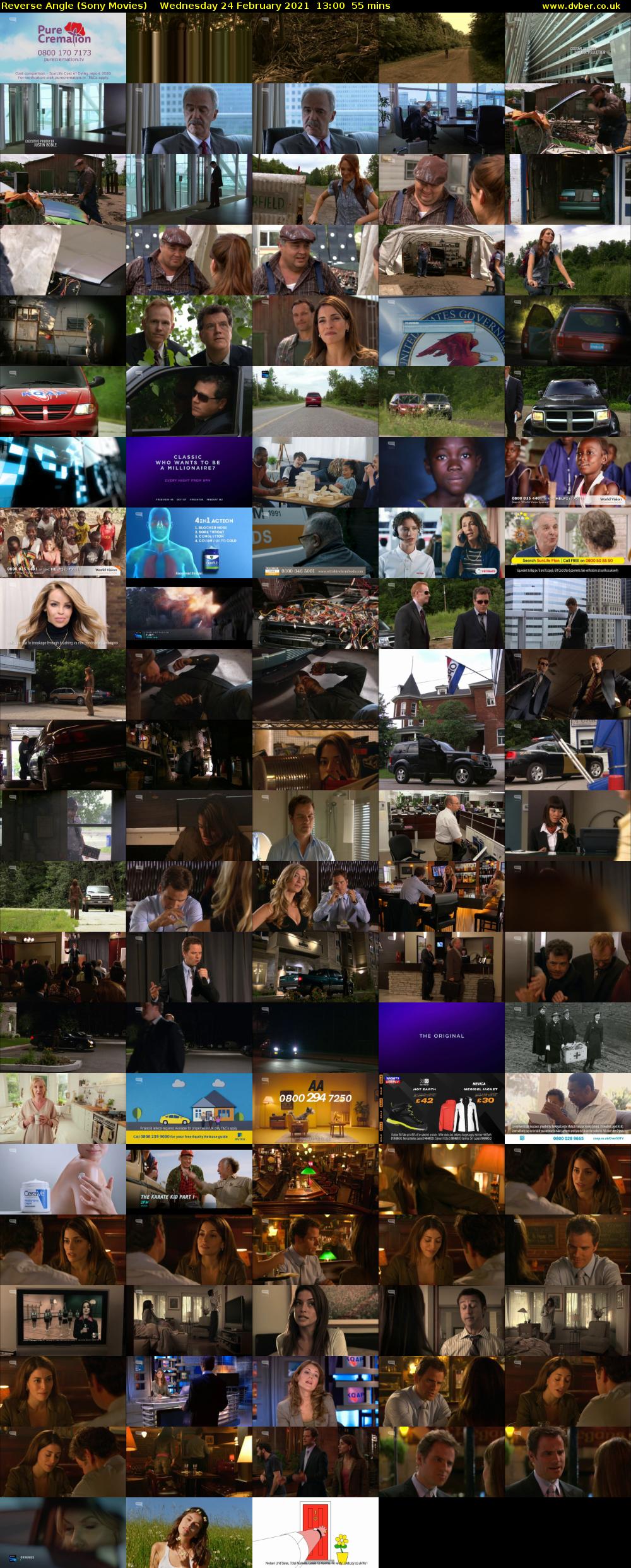 Reverse Angle (Sony Movies) Wednesday 24 February 2021 13:00 - 13:55