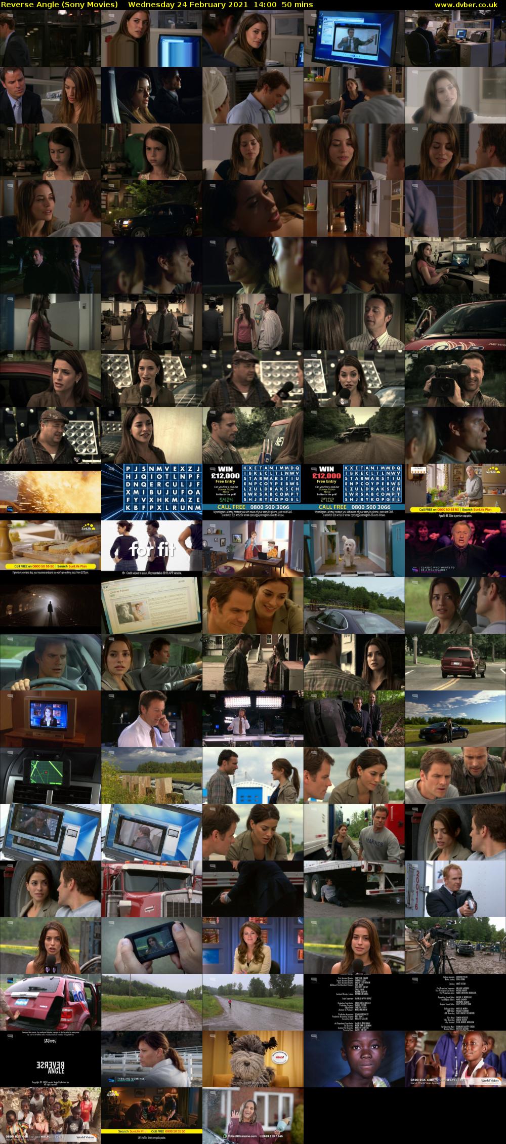 Reverse Angle (Sony Movies) Wednesday 24 February 2021 14:00 - 14:50