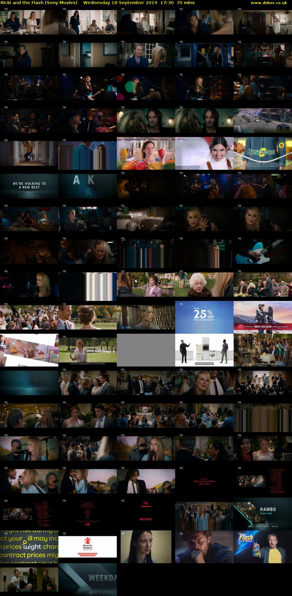 Ricki and the Flash (Sony Movies) Wednesday 18 September 2019 17:30 - 18:40