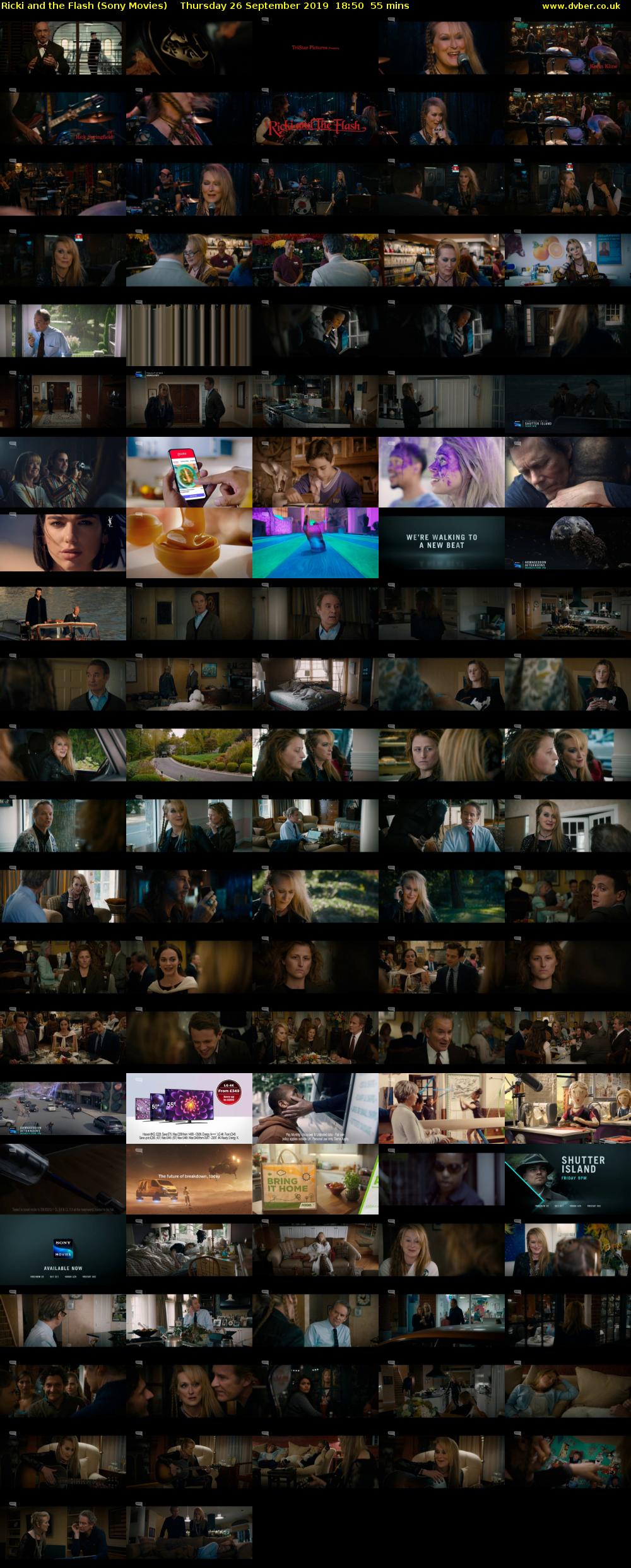 Ricki and the Flash (Sony Movies) Thursday 26 September 2019 18:50 - 19:45