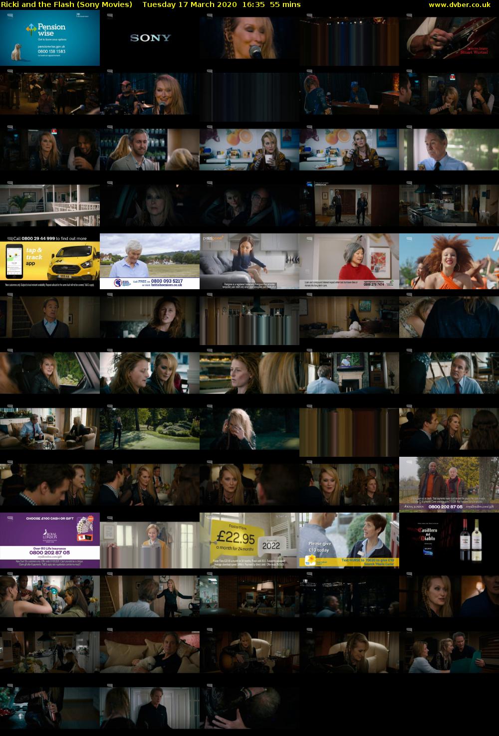 Ricki and the Flash (Sony Movies) Tuesday 17 March 2020 16:35 - 17:30