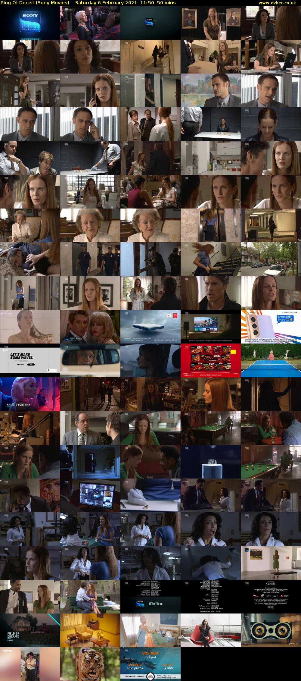 Ring Of Deceit (Sony Movies) Saturday 6 February 2021 11:50 - 12:40
