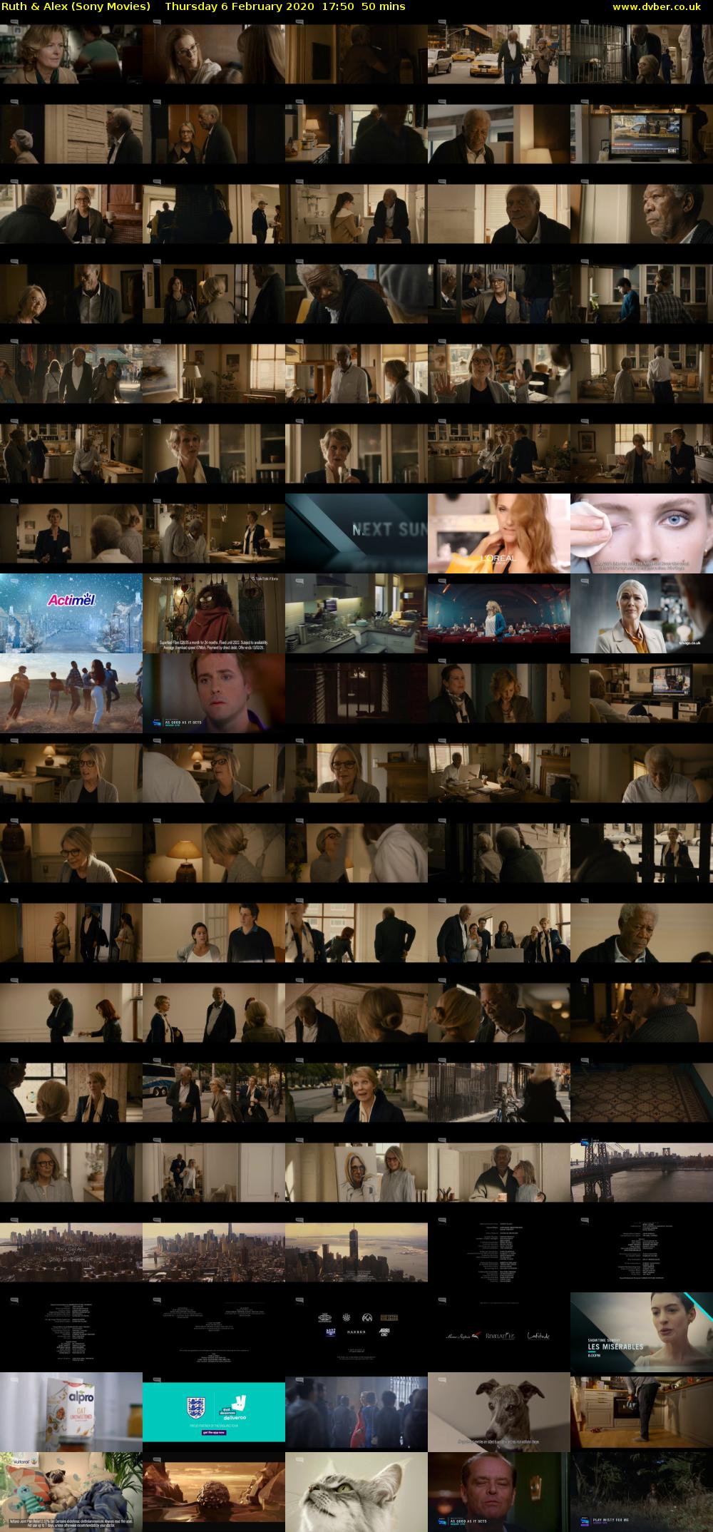 Ruth & Alex (Sony Movies) Thursday 6 February 2020 17:50 - 18:40