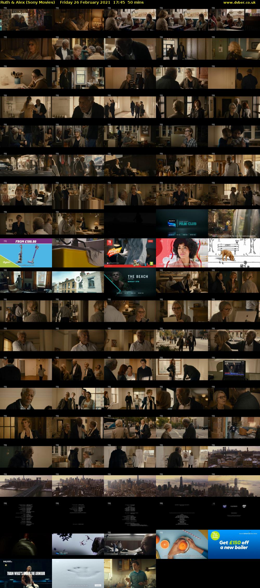Ruth & Alex (Sony Movies) Friday 26 February 2021 17:45 - 18:35