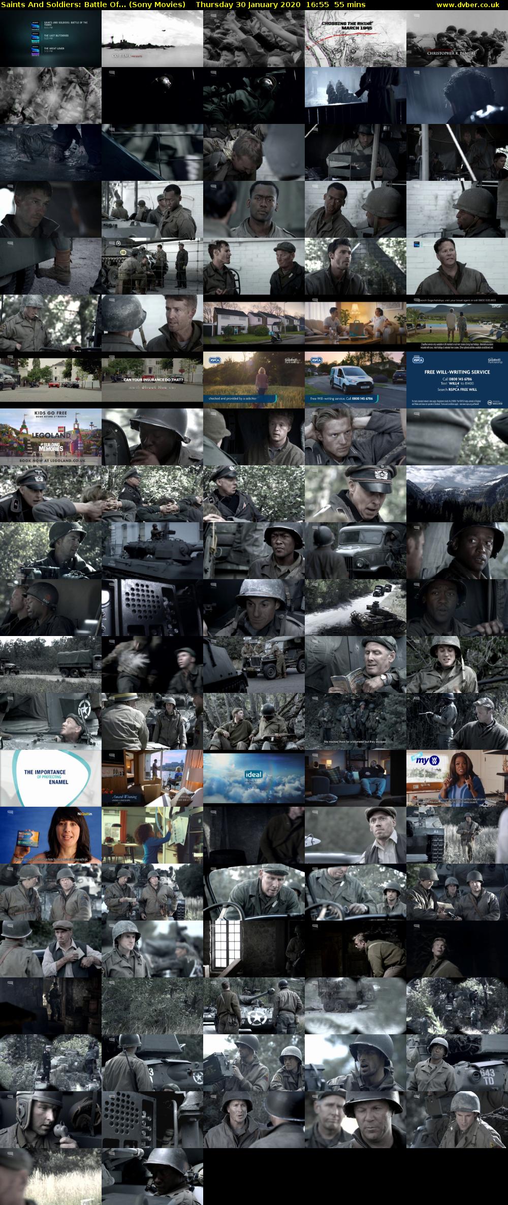 Saints And Soldiers: Battle Of... (Sony Movies) Thursday 30 January 2020 16:55 - 17:50