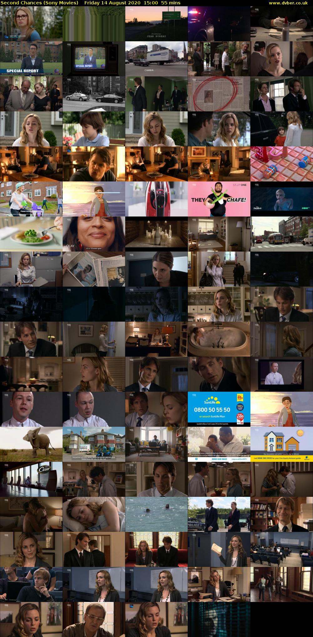 Second Chances (Sony Movies) Friday 14 August 2020 15:00 - 15:55
