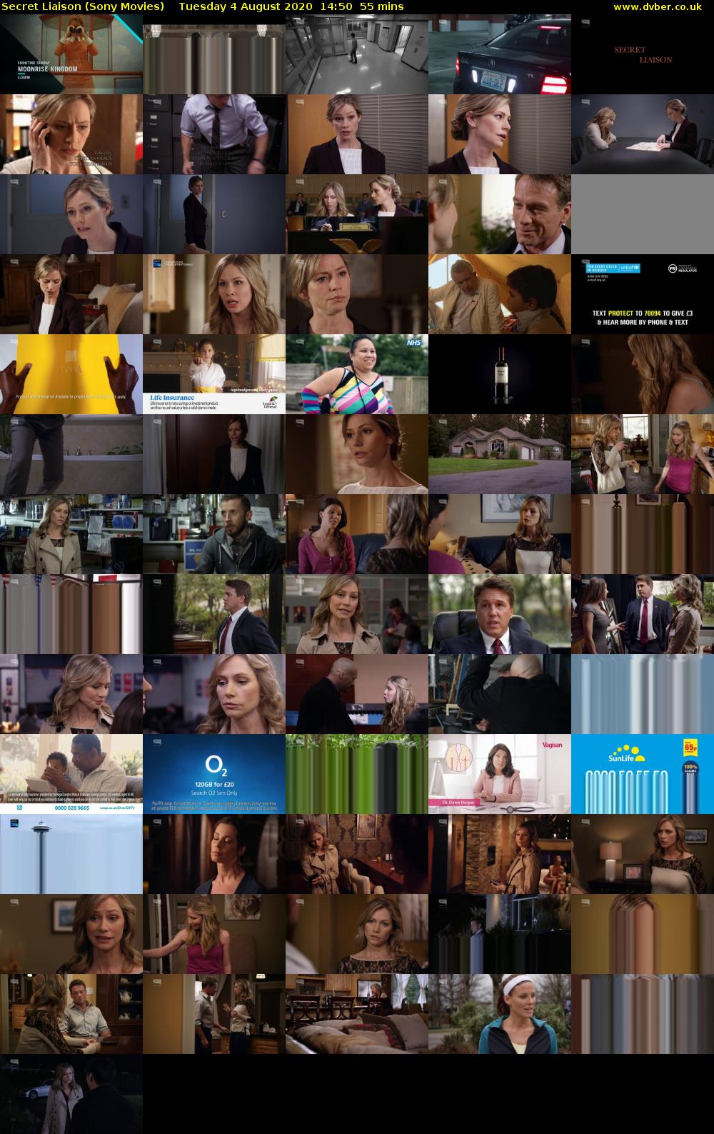 Secret Liaison (Sony Movies) Tuesday 4 August 2020 14:50 - 15:45