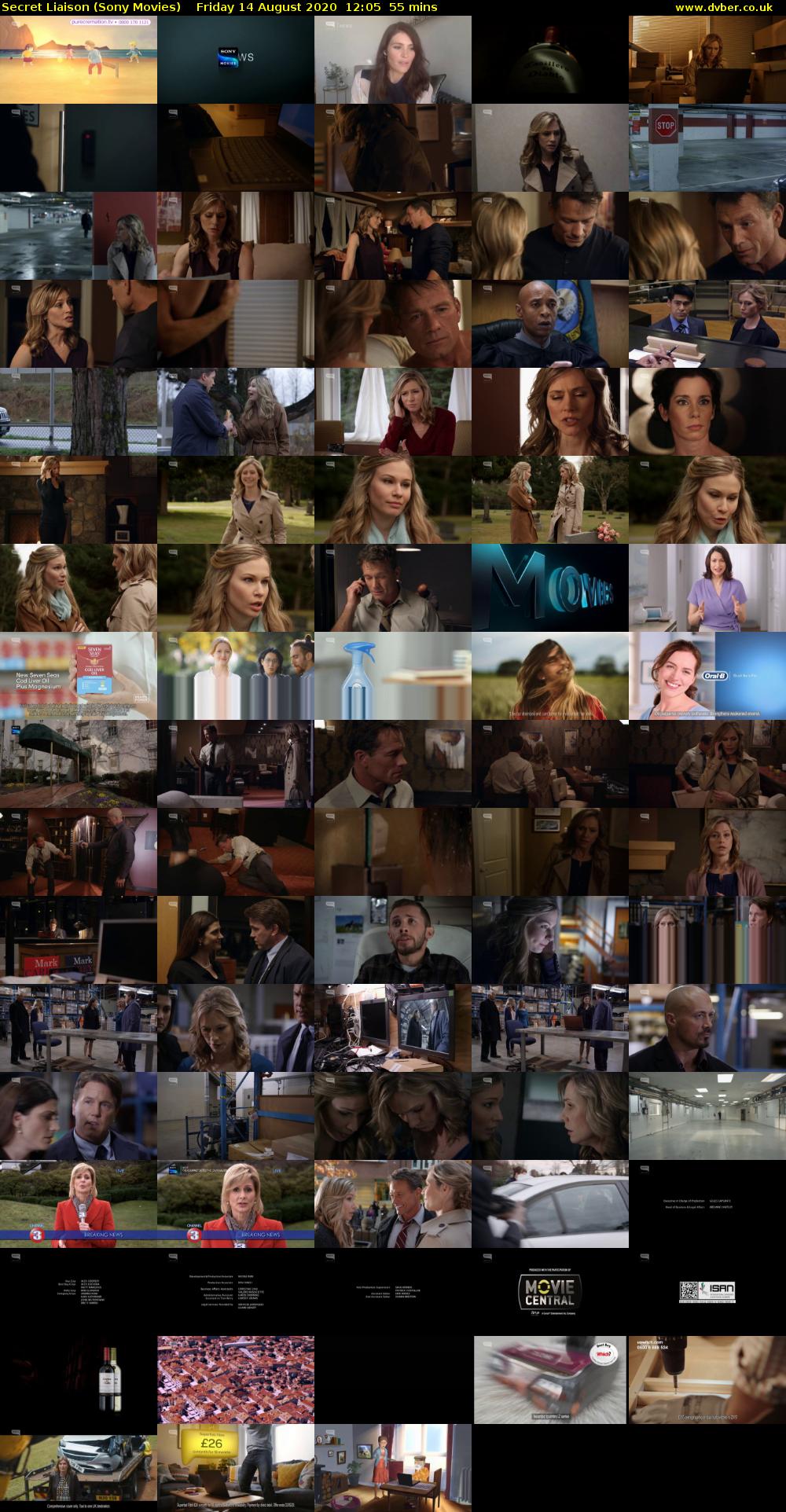 Secret Liaison (Sony Movies) Friday 14 August 2020 12:05 - 13:00