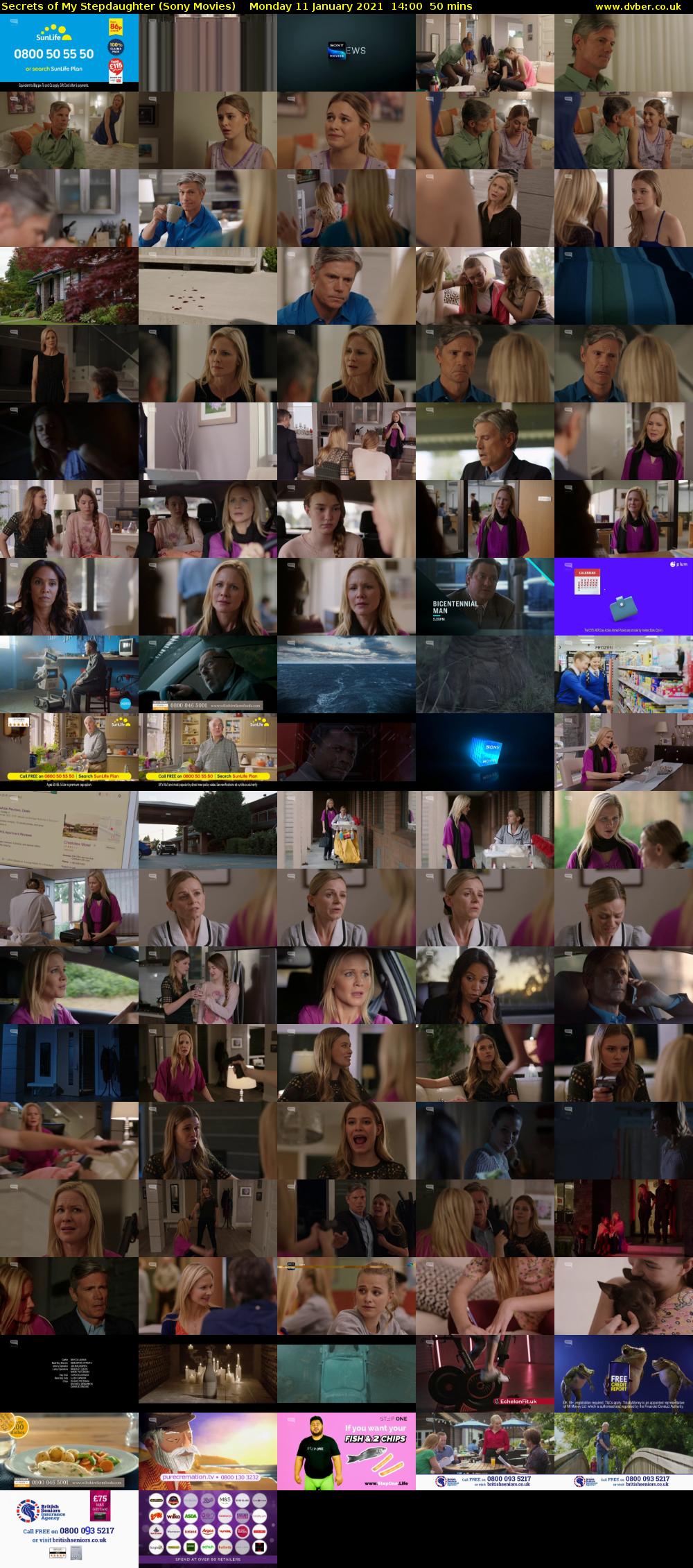 Secrets of My Stepdaughter (Sony Movies) Monday 11 January 2021 14:00 - 14:50