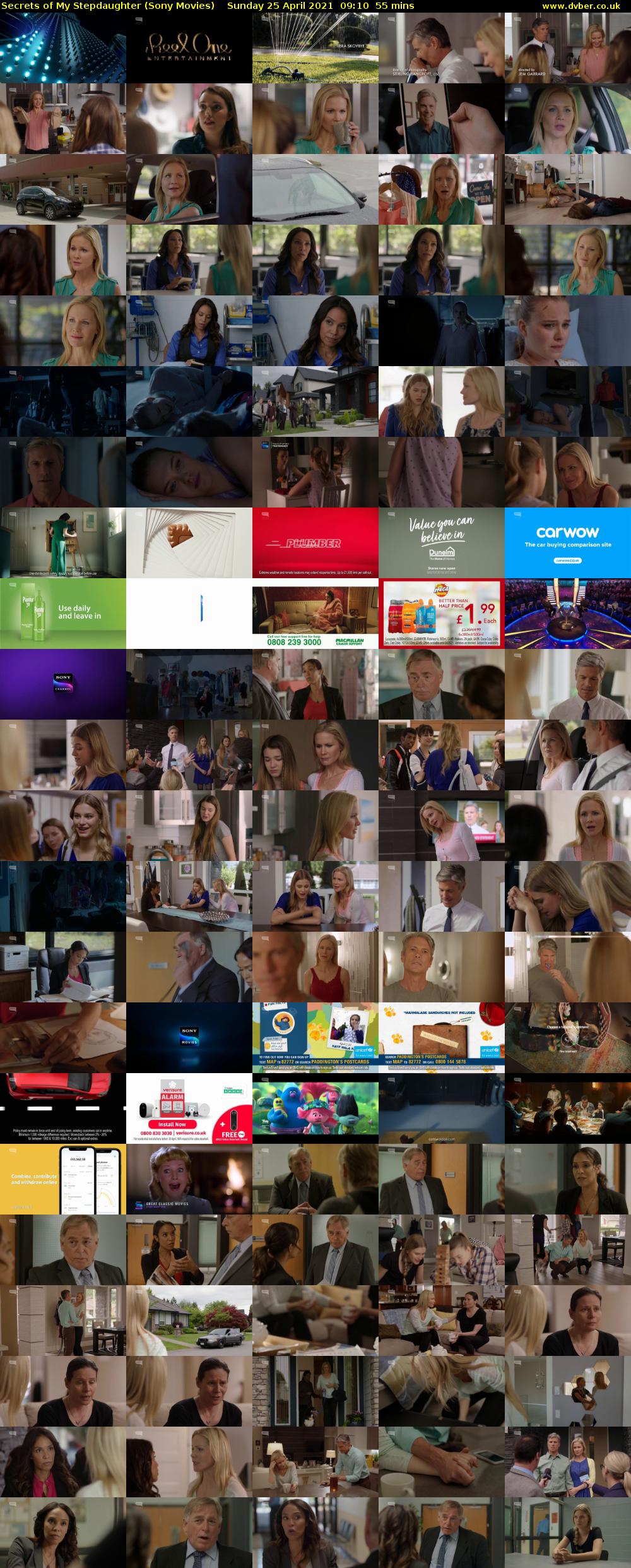 Secrets of My Stepdaughter (Sony Movies) Sunday 25 April 2021 09:10 - 10:05