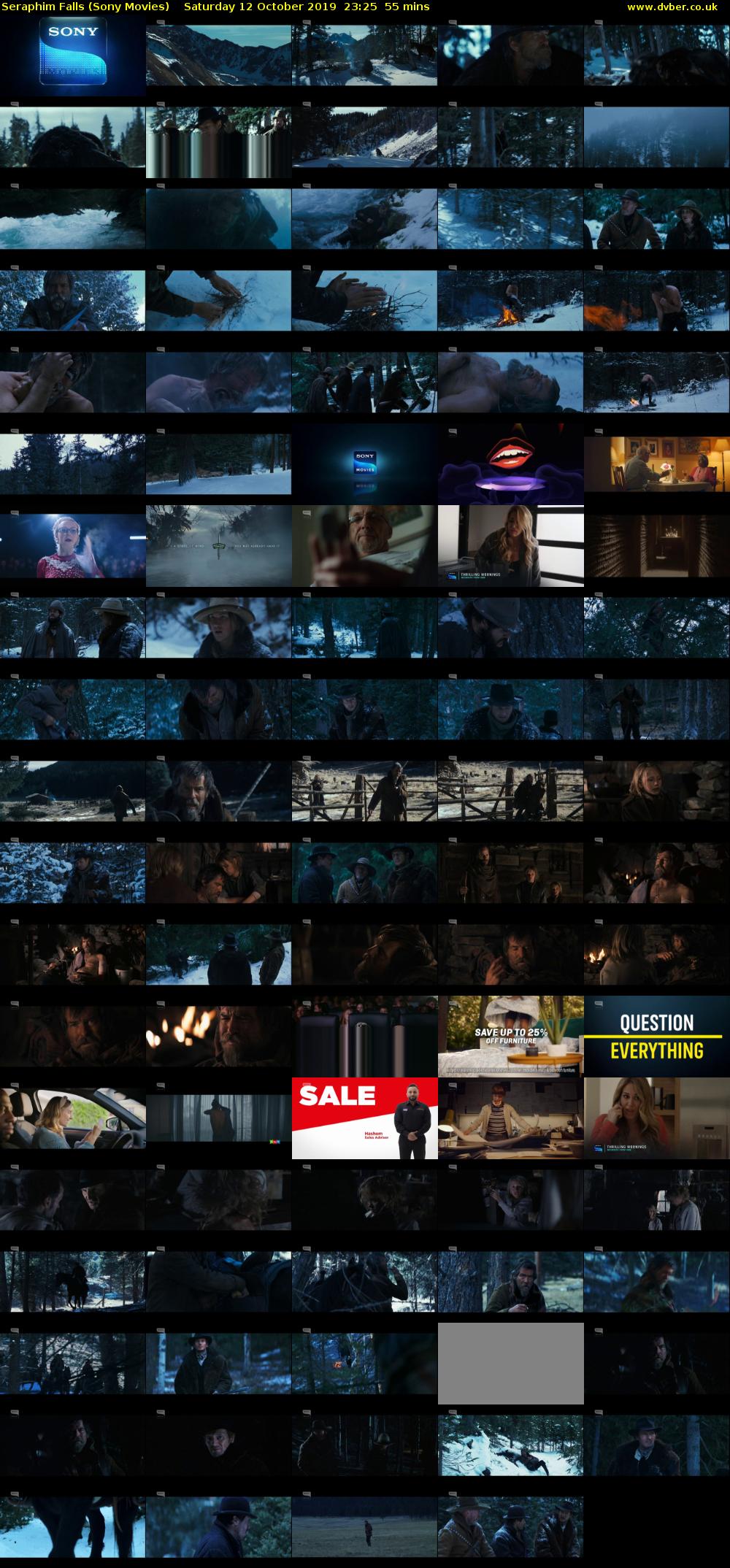 Seraphim Falls (Sony Movies) Saturday 12 October 2019 23:25 - 00:20