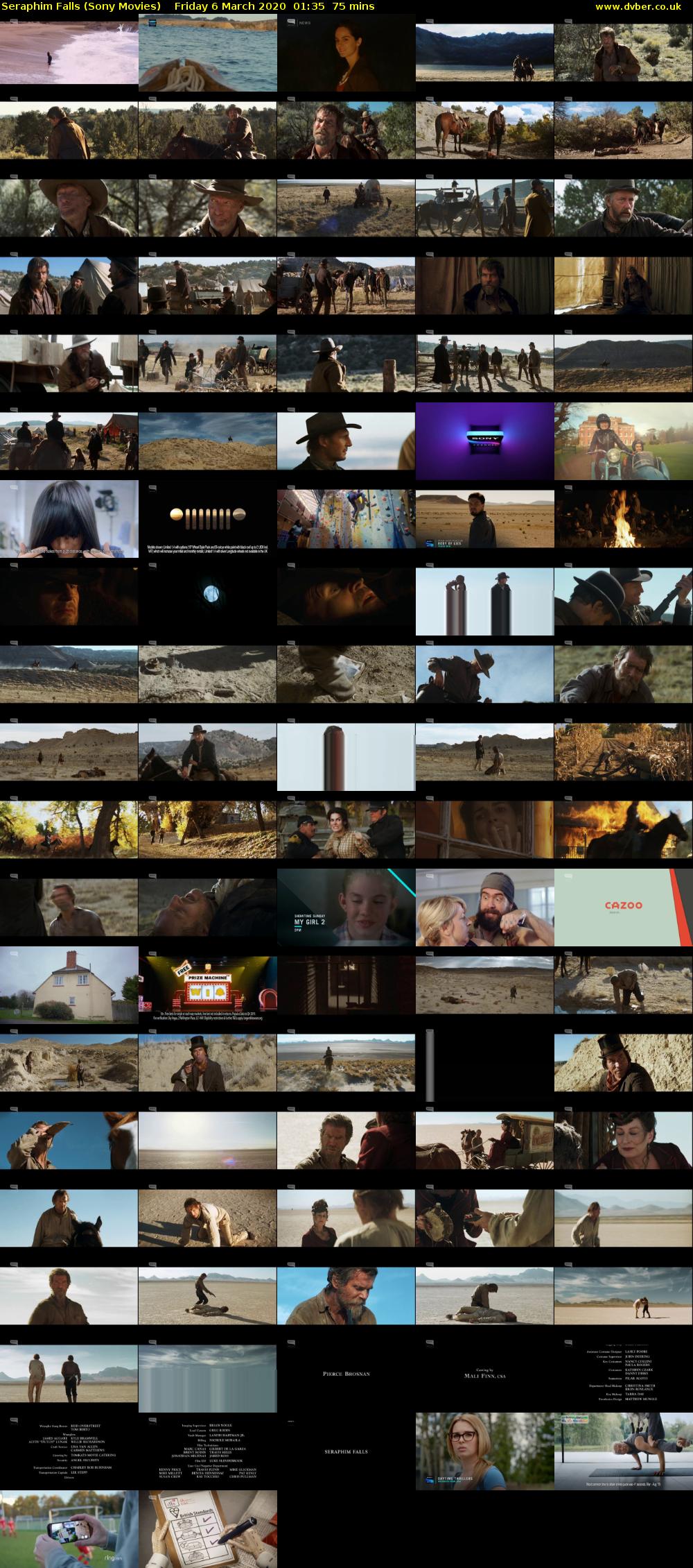 Seraphim Falls (Sony Movies) Friday 6 March 2020 01:35 - 02:50