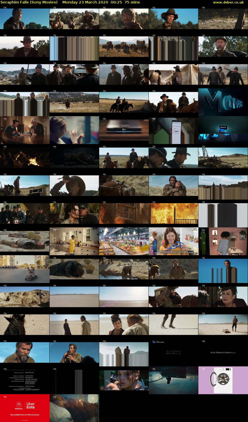 Seraphim Falls (Sony Movies) Monday 23 March 2020 00:25 - 01:40