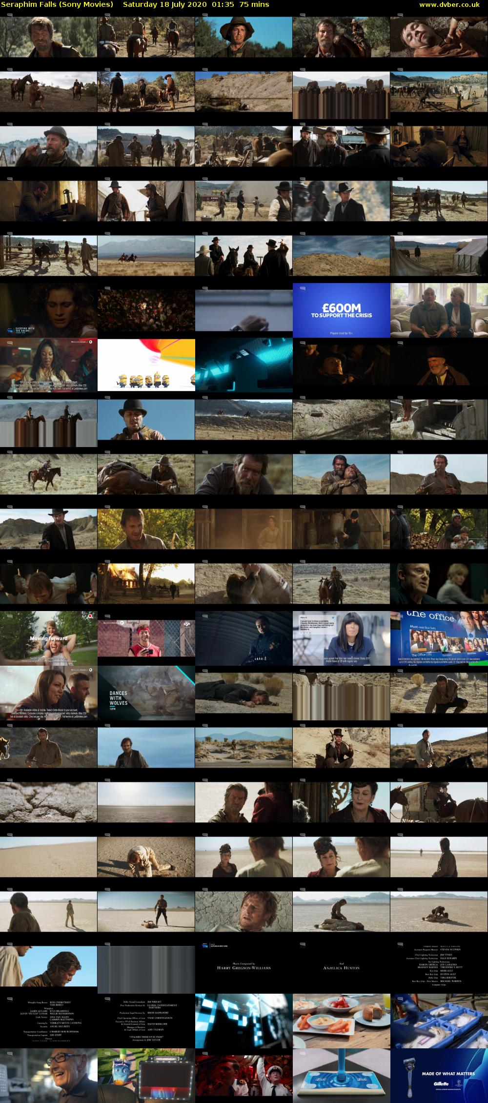 Seraphim Falls (Sony Movies) Saturday 18 July 2020 01:35 - 02:50