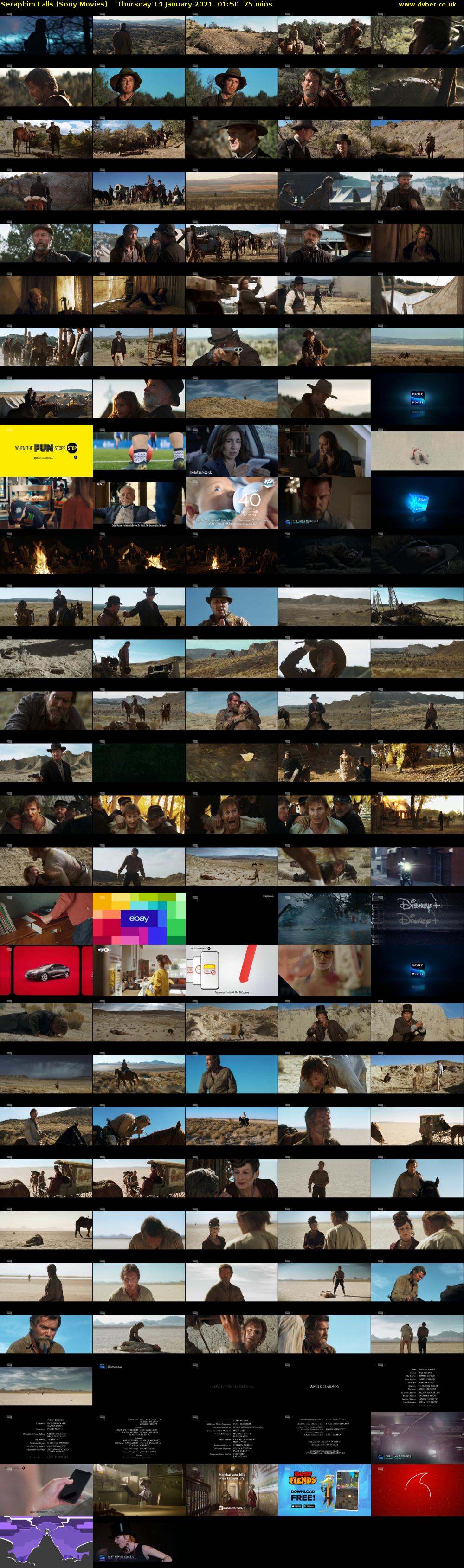 Seraphim Falls (Sony Movies) Thursday 14 January 2021 01:50 - 03:05