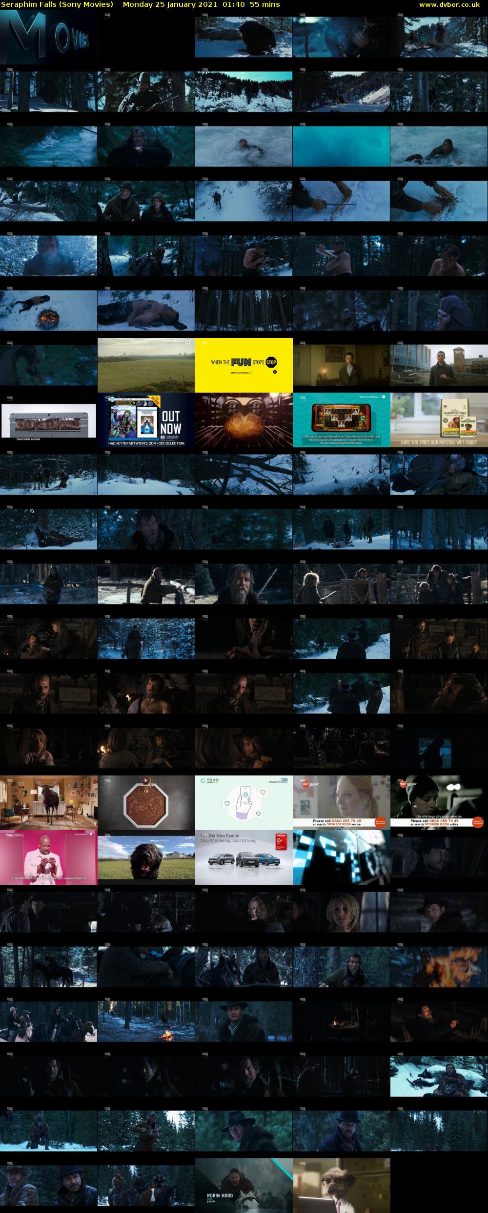 Seraphim Falls (Sony Movies) Monday 25 January 2021 01:40 - 02:35