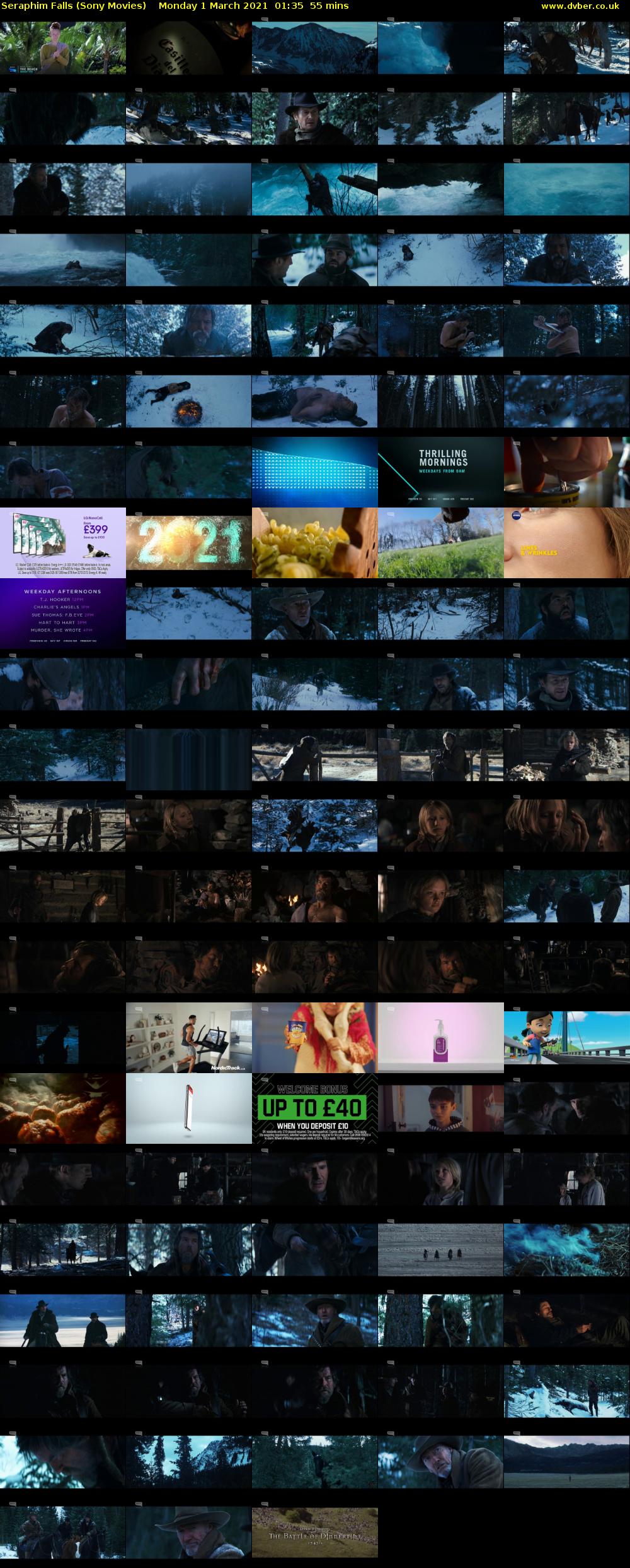 Seraphim Falls (Sony Movies) Monday 1 March 2021 01:35 - 02:30